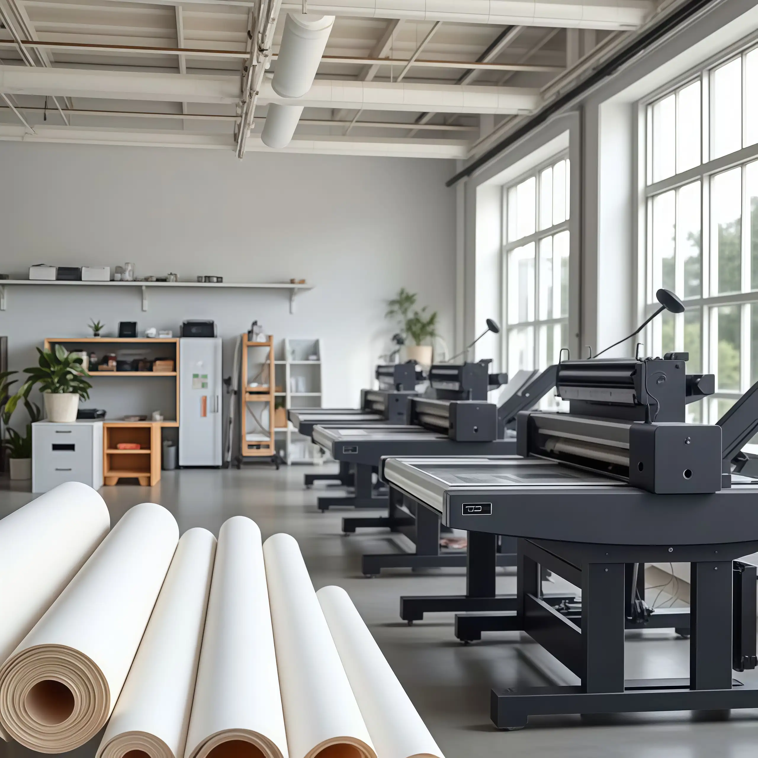 print studio workspace